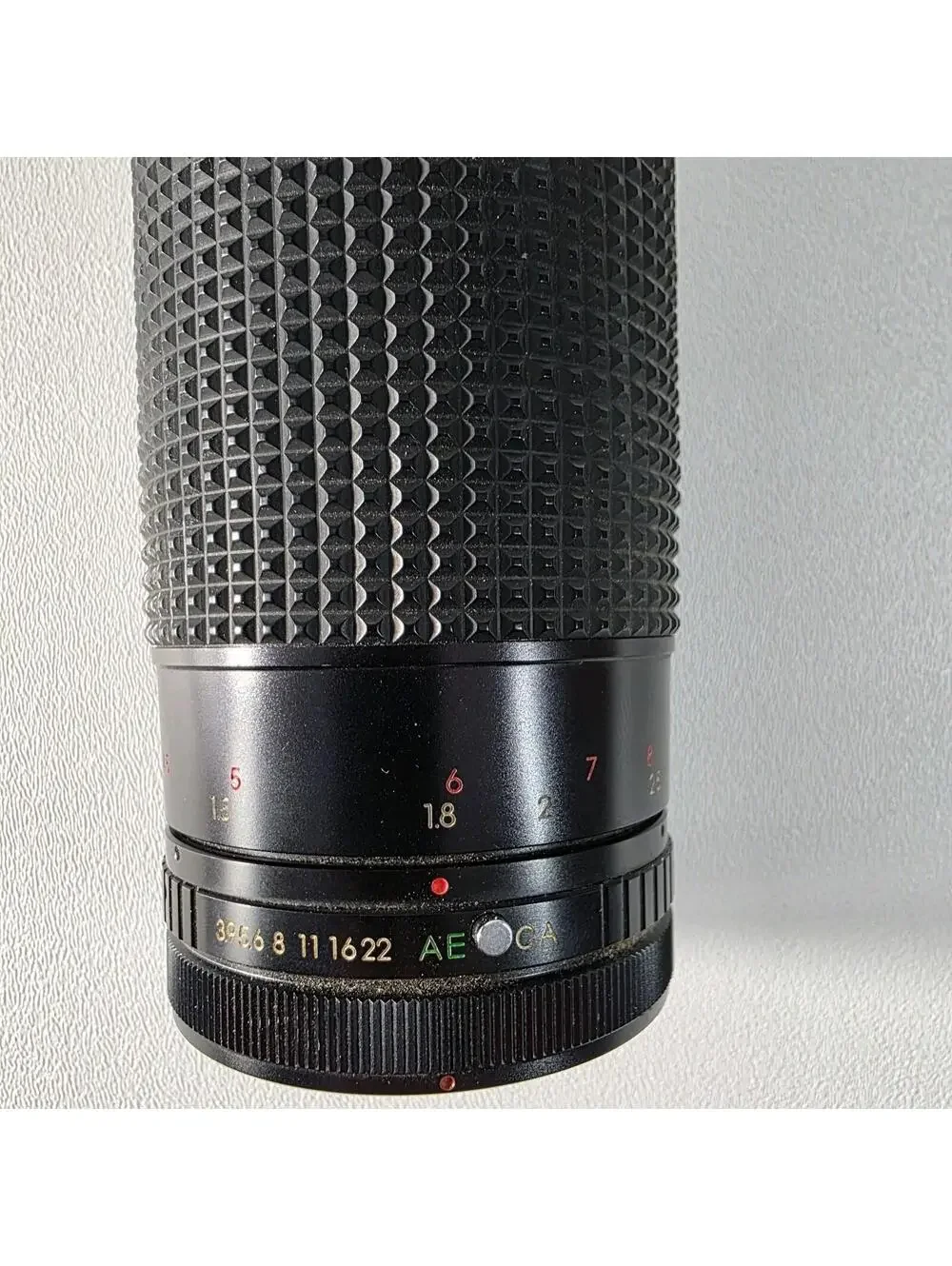 Albinar ADG 80-200mm 1:3.9 Macro Zoom Lens for Canon FD Mount - Black